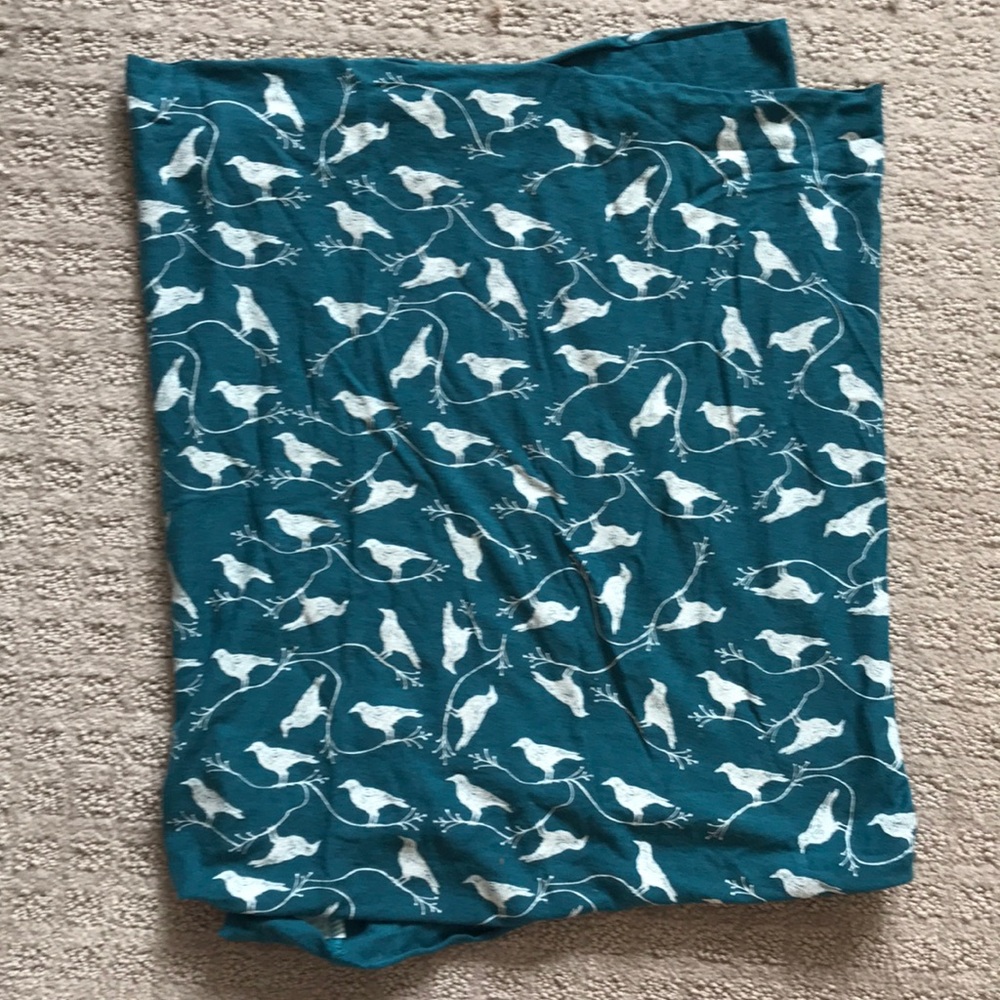 Artist made bamboo circle scarf